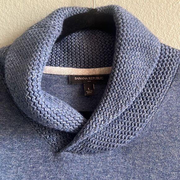 Banana Republic Cotton Cowl Neck Sweater Top Knit - Picture 3 of 5